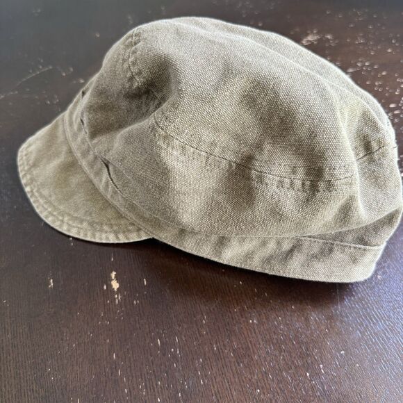 Cap With “Military” Patch & Metal Stars One Size Fits Most Hat Slip On Lined - Picture 5 of 7